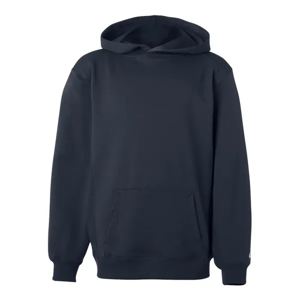 Badger Youth Performance Fleece Hooded Sweatshirt - Badger Youth Performance Fleece Hooded Sweatshirt - Image 9 of 32