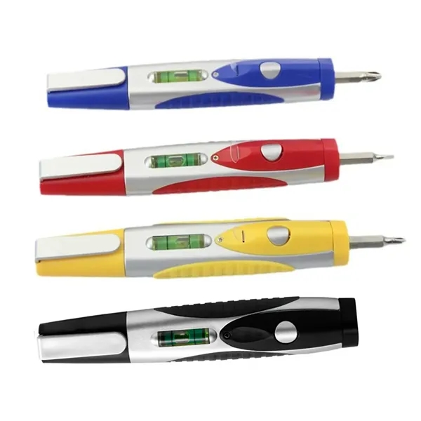 Multi Tool LED Pen with Interchangeable Screwdriver Bits - Multi Tool LED Pen with Interchangeable Screwdriver Bits - Image 2 of 4