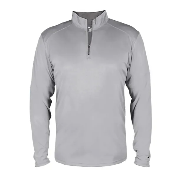 Badger Men's B-Core Quarter-Zip Pullover - Badger Men's B-Core Quarter-Zip Pullover - Image 23 of 26