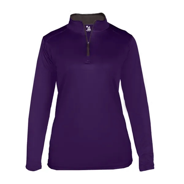 Badger Women's B-Core Quarter-Zip Pullover - Badger Women's B-Core Quarter-Zip Pullover - Image 7 of 18
