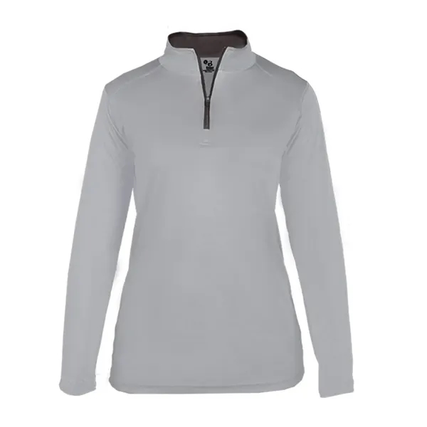 Badger Women's B-Core Quarter-Zip Pullover - Badger Women's B-Core Quarter-Zip Pullover - Image 12 of 18