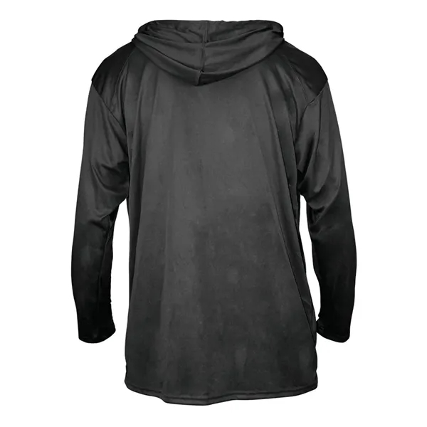 Badger Unisex B-Core Hooded Long Sleeve T-Shirt - Badger Unisex B-Core Hooded Long Sleeve T-Shirt - Image 3 of 31
