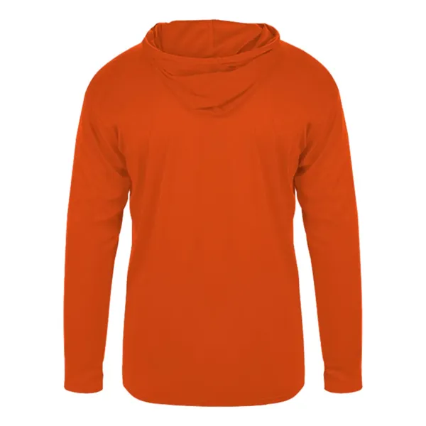 Badger Unisex B-Core Hooded Long Sleeve T-Shirt - Badger Unisex B-Core Hooded Long Sleeve T-Shirt - Image 5 of 31