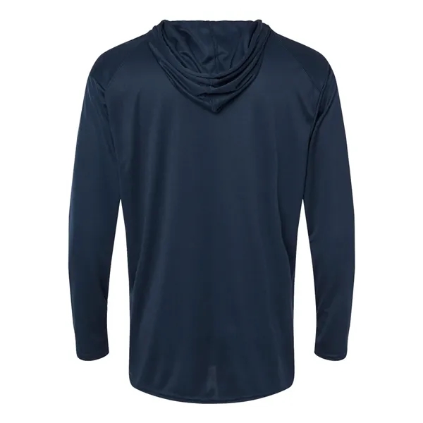 Badger Unisex B-Core Hooded Long Sleeve T-Shirt - Badger Unisex B-Core Hooded Long Sleeve T-Shirt - Image 10 of 31