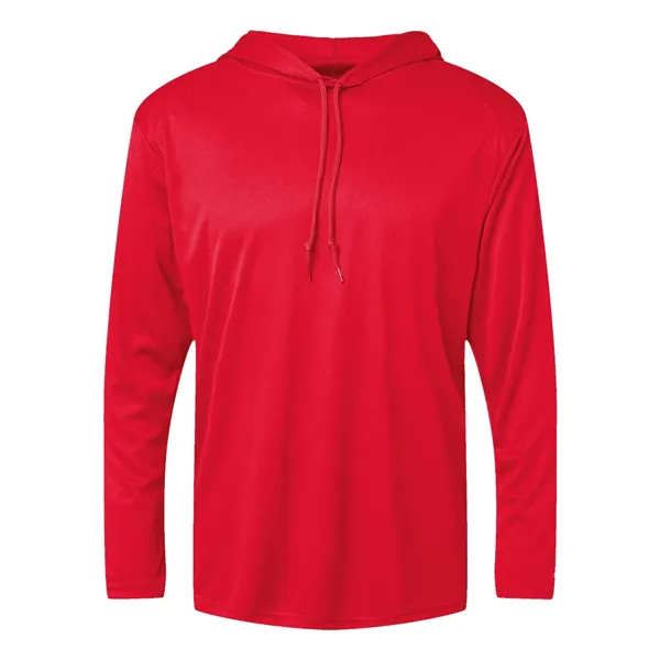 Badger Unisex B-Core Hooded Long Sleeve T-Shirt - Badger Unisex B-Core Hooded Long Sleeve T-Shirt - Image 12 of 31