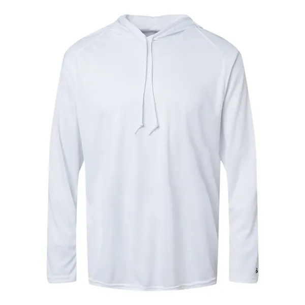 Badger Unisex B-Core Hooded Long Sleeve T-Shirt - Badger Unisex B-Core Hooded Long Sleeve T-Shirt - Image 26 of 31