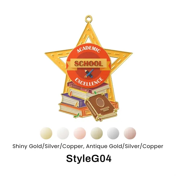 UV Printed Education Medals - UV Printed Education Medals - Image 7 of 10