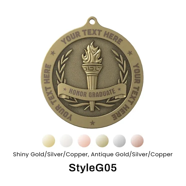 UV Printed Education Medals - UV Printed Education Medals - Image 8 of 10
