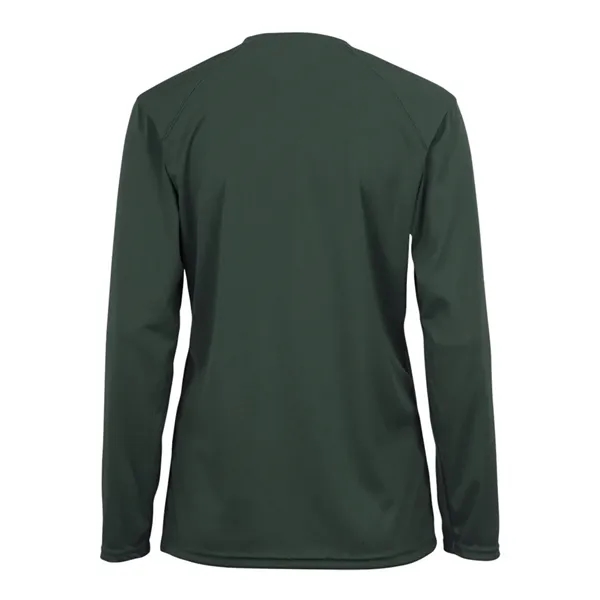 Badger Women's B-Core Long Sleeve T-Shirt - Badger Women's B-Core Long Sleeve T-Shirt - Image 12 of 54