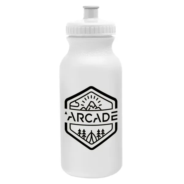 Circuit 20oz Bike Bottle - White w/Push-Pull Lid - Circuit 20oz Bike Bottle - White w/Push-Pull Lid - Image 2 of 13