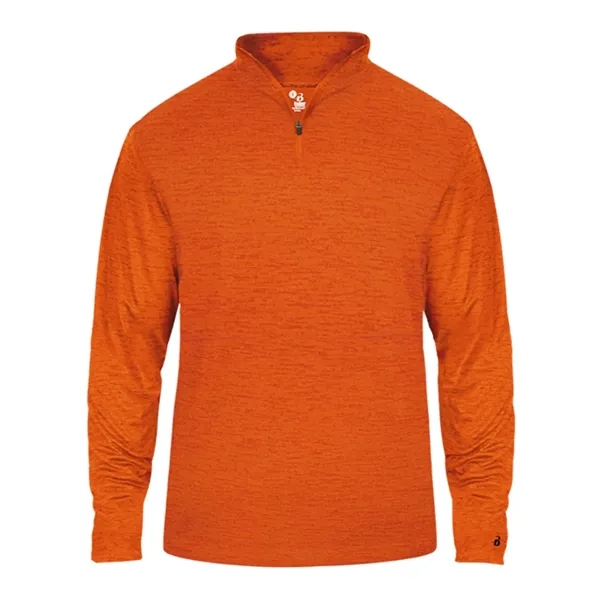 Badger Men's Tonal Blend Quarter-Zip Pullover - Badger Men's Tonal Blend Quarter-Zip Pullover - Image 3 of 24
