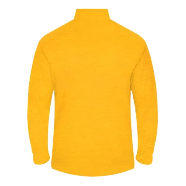 Badger Men's Tonal Blend Quarter-Zip Pullover - Badger Men's Tonal Blend Quarter-Zip Pullover - Image 16 of 24