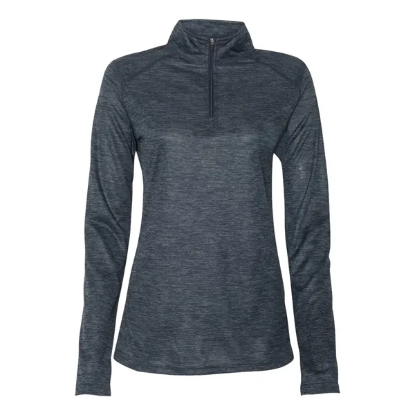 Badger Women's Tonal Blend Quarter-Zip Pullover - Badger Women's Tonal Blend Quarter-Zip Pullover - Image 13 of 20
