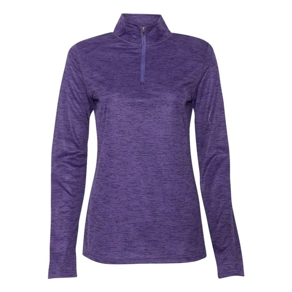 Badger Women's Tonal Blend Quarter-Zip Pullover - Badger Women's Tonal Blend Quarter-Zip Pullover - Image 15 of 20