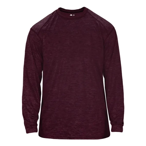 Badger Men's Tonal Blend Long Sleeve T-Shirt - Badger Men's Tonal Blend Long Sleeve T-Shirt - Image 7 of 14