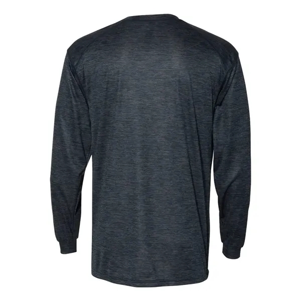 Badger Men's Tonal Blend Long Sleeve T-Shirt - Badger Men's Tonal Blend Long Sleeve T-Shirt - Image 9 of 14