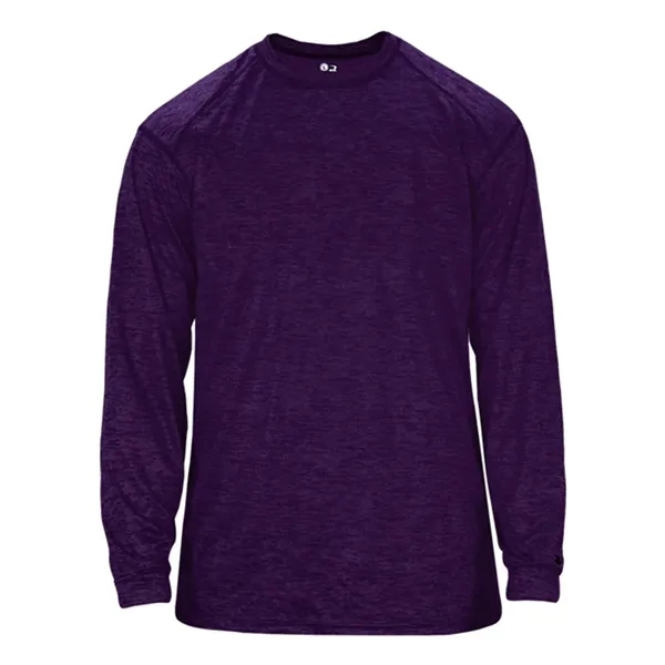 Badger Men's Tonal Blend Long Sleeve T-Shirt - Badger Men's Tonal Blend Long Sleeve T-Shirt - Image 10 of 14