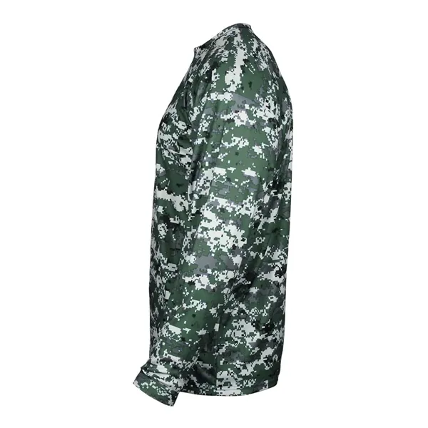 Badger Men's Digital Camo Long Sleeve T-Shirt - Badger Men's Digital Camo Long Sleeve T-Shirt - Image 9 of 42