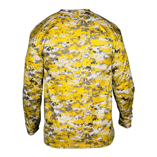 Badger Men's Digital Camo Long Sleeve T-Shirt - Badger Men's Digital Camo Long Sleeve T-Shirt - Image 13 of 42