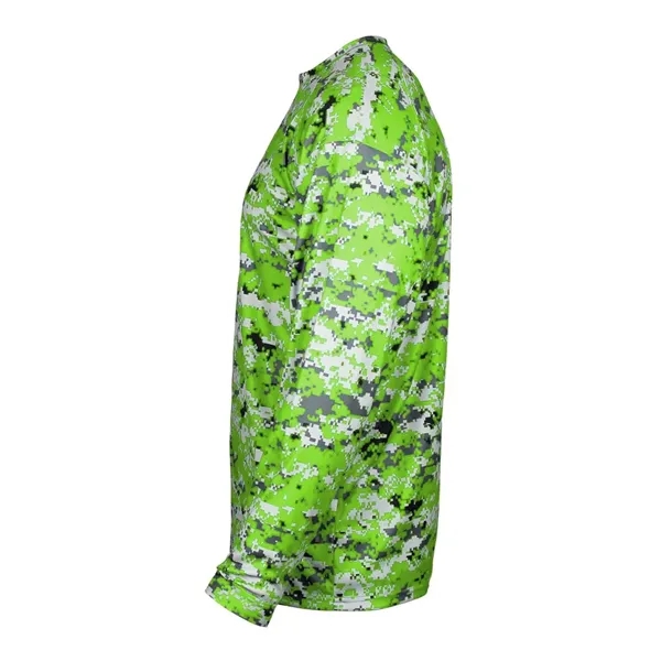 Badger Men's Digital Camo Long Sleeve T-Shirt - Badger Men's Digital Camo Long Sleeve T-Shirt - Image 14 of 42