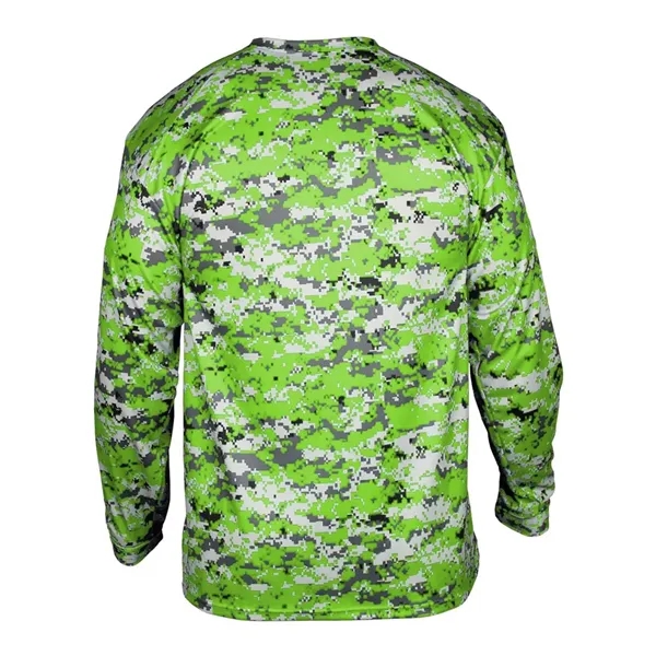 Badger Men's Digital Camo Long Sleeve T-Shirt - Badger Men's Digital Camo Long Sleeve T-Shirt - Image 15 of 42