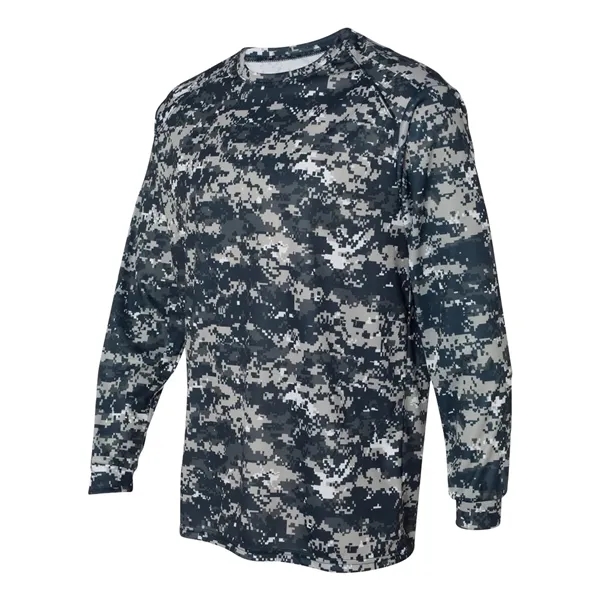 Badger Men's Digital Camo Long Sleeve T-Shirt - Badger Men's Digital Camo Long Sleeve T-Shirt - Image 20 of 42