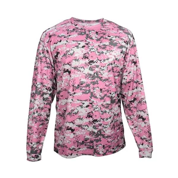 Badger Men's Digital Camo Long Sleeve T-Shirt - Badger Men's Digital Camo Long Sleeve T-Shirt - Image 22 of 42