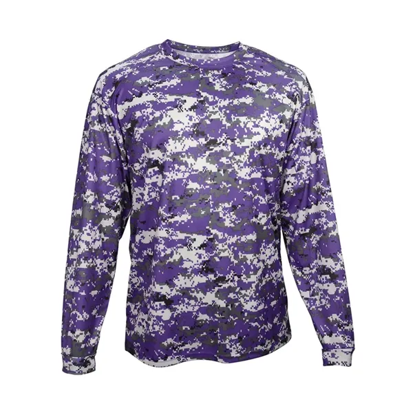 Badger Men's Digital Camo Long Sleeve T-Shirt - Badger Men's Digital Camo Long Sleeve T-Shirt - Image 25 of 42