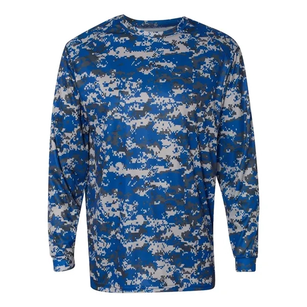 Badger Men's Digital Camo Long Sleeve T-Shirt - Badger Men's Digital Camo Long Sleeve T-Shirt - Image 30 of 42