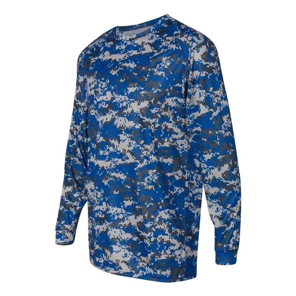 Badger Men's Digital Camo Long Sleeve T-Shirt - Badger Men's Digital Camo Long Sleeve T-Shirt - Image 31 of 42