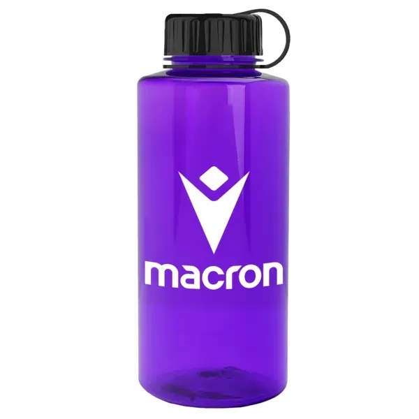 Chains 36oz Tritan Flair Bottle w/Drink-thru Lid - Chains 36oz Tritan Flair Bottle w/Drink-thru Lid - Image 2 of 7