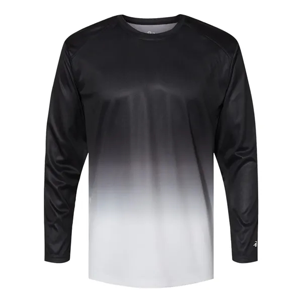 Badger Men's Ombre Long Sleeve T-Shirt - Badger Men's Ombre Long Sleeve T-Shirt - Image 0 of 16