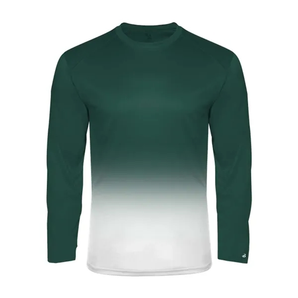 Badger Men's Ombre Long Sleeve T-Shirt - Badger Men's Ombre Long Sleeve T-Shirt - Image 4 of 16