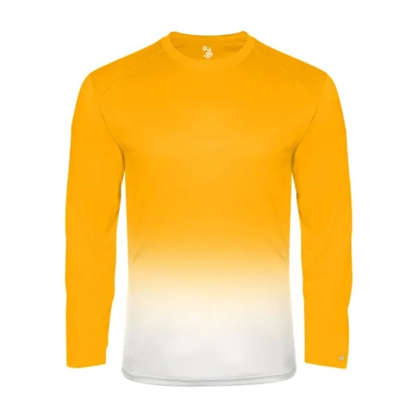 Badger Men's Ombre Long Sleeve T-Shirt - Badger Men's Ombre Long Sleeve T-Shirt - Image 5 of 16
