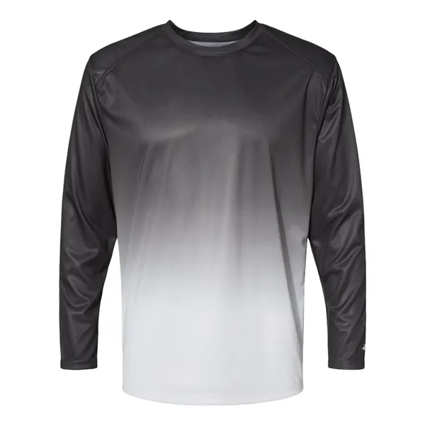 Badger Men's Ombre Long Sleeve T-Shirt - Badger Men's Ombre Long Sleeve T-Shirt - Image 6 of 16