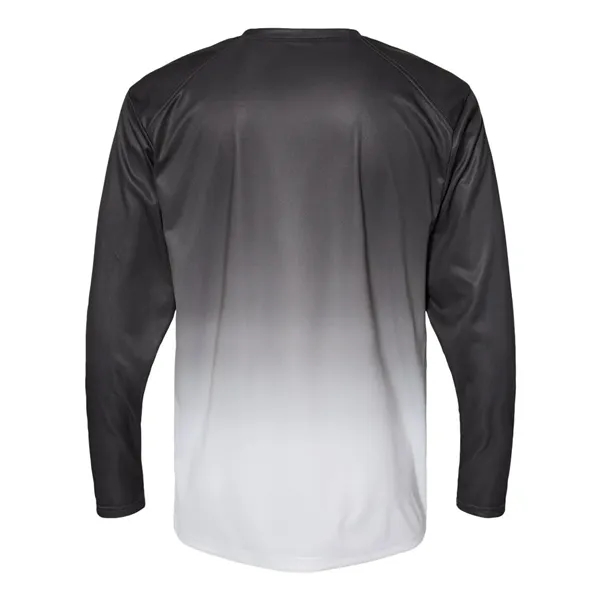 Badger Men's Ombre Long Sleeve T-Shirt - Badger Men's Ombre Long Sleeve T-Shirt - Image 7 of 16