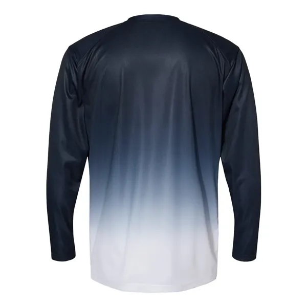 Badger Men's Ombre Long Sleeve T-Shirt - Badger Men's Ombre Long Sleeve T-Shirt - Image 10 of 16