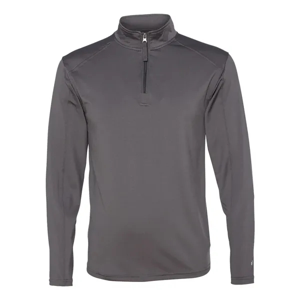 Badger Men's Lightweight Quarter-Zip Pullover - Badger Men's Lightweight Quarter-Zip Pullover - Image 8 of 30
