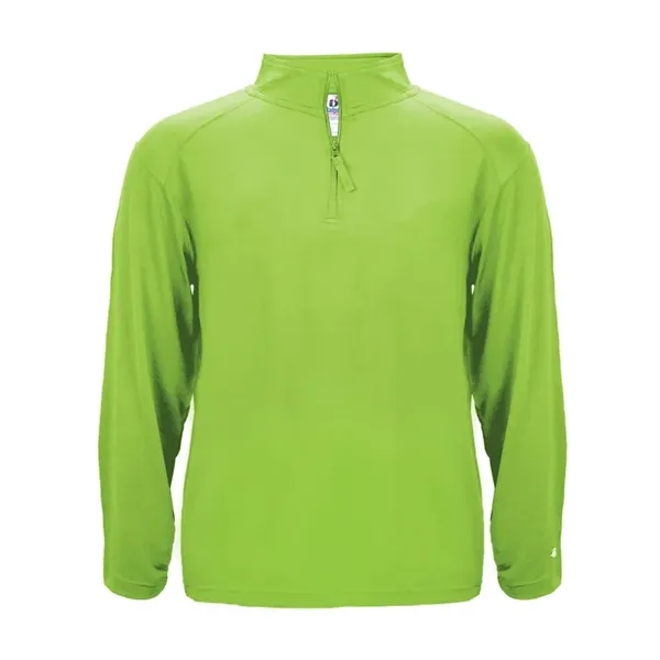Badger Men's Lightweight Quarter-Zip Pullover - Badger Men's Lightweight Quarter-Zip Pullover - Image 11 of 30