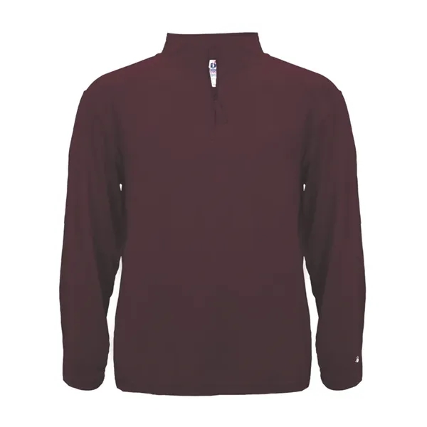 Badger Men's Lightweight Quarter-Zip Pullover - Badger Men's Lightweight Quarter-Zip Pullover - Image 12 of 30
