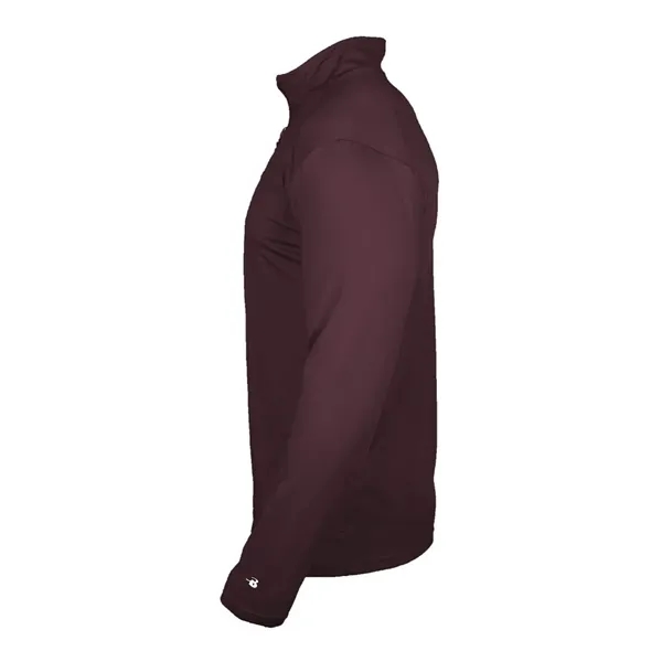 Badger Men's Lightweight Quarter-Zip Pullover - Badger Men's Lightweight Quarter-Zip Pullover - Image 13 of 30