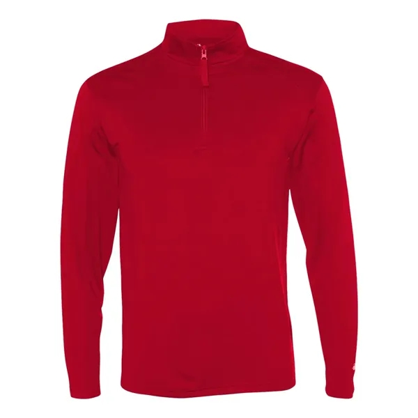 Badger Men's Lightweight Quarter-Zip Pullover - Badger Men's Lightweight Quarter-Zip Pullover - Image 18 of 30