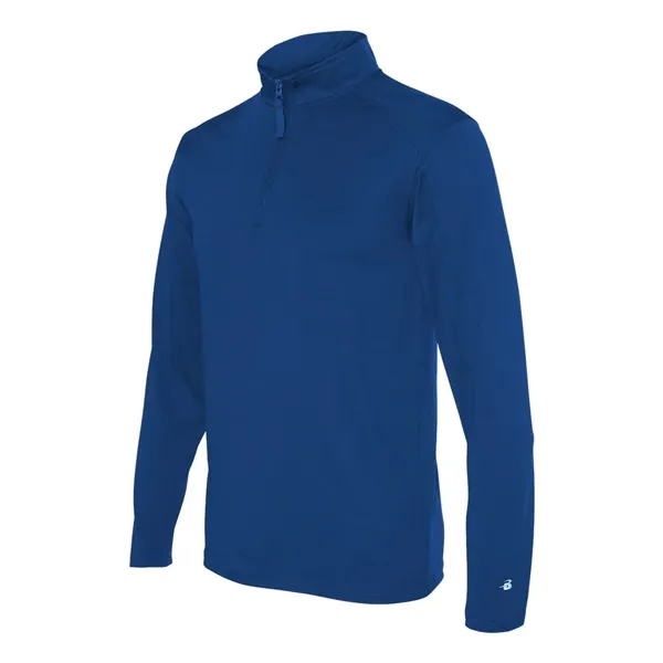 Badger Men's Lightweight Quarter-Zip Pullover - Badger Men's Lightweight Quarter-Zip Pullover - Image 22 of 30