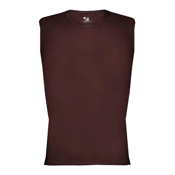 Badger Men's Pro-Compression Sleeveless T-Shirt - Badger Men's Pro-Compression Sleeveless T-Shirt - Image 11 of 29