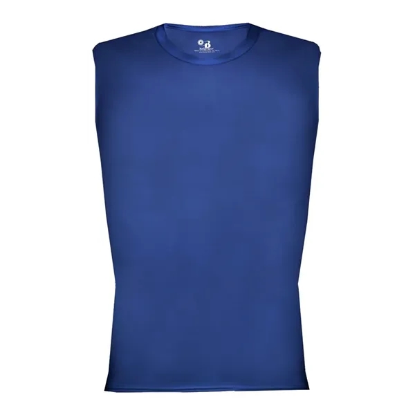 Badger Men's Pro-Compression Sleeveless T-Shirt - Badger Men's Pro-Compression Sleeveless T-Shirt - Image 22 of 29