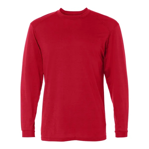 Badger Men's B-Tech Cotton-Feel Long Sleeve T-Shirt - Badger Men's B-Tech Cotton-Feel Long Sleeve T-Shirt - Image 25 of 33