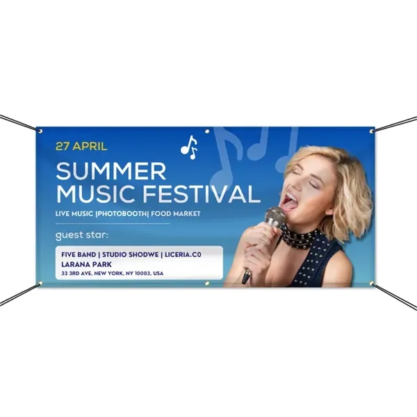 Polyester Fabric Banners - (1Ft x 1Ft) - Polyester Fabric Banners - (1Ft x 1Ft) - Image 0 of 3