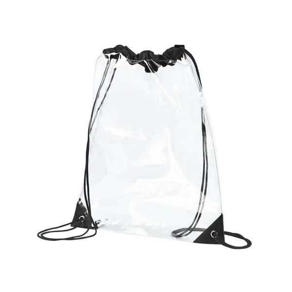 BAGedge PVC Clear Drawstring Bag - BAGedge PVC Clear Drawstring Bag - Image 1 of 4