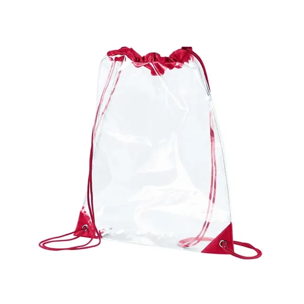 BAGedge PVC Clear Drawstring Bag - BAGedge PVC Clear Drawstring Bag - Image 2 of 4