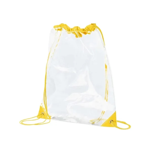 BAGedge PVC Clear Drawstring Bag - BAGedge PVC Clear Drawstring Bag - Image 4 of 4